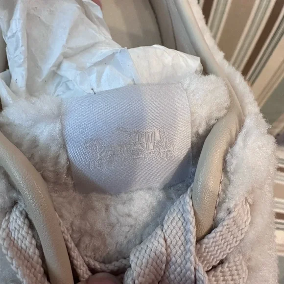 COACH CITYSOLE SHEARLING PLATFORM Lace-up Sneakers - Picture 6 of 10